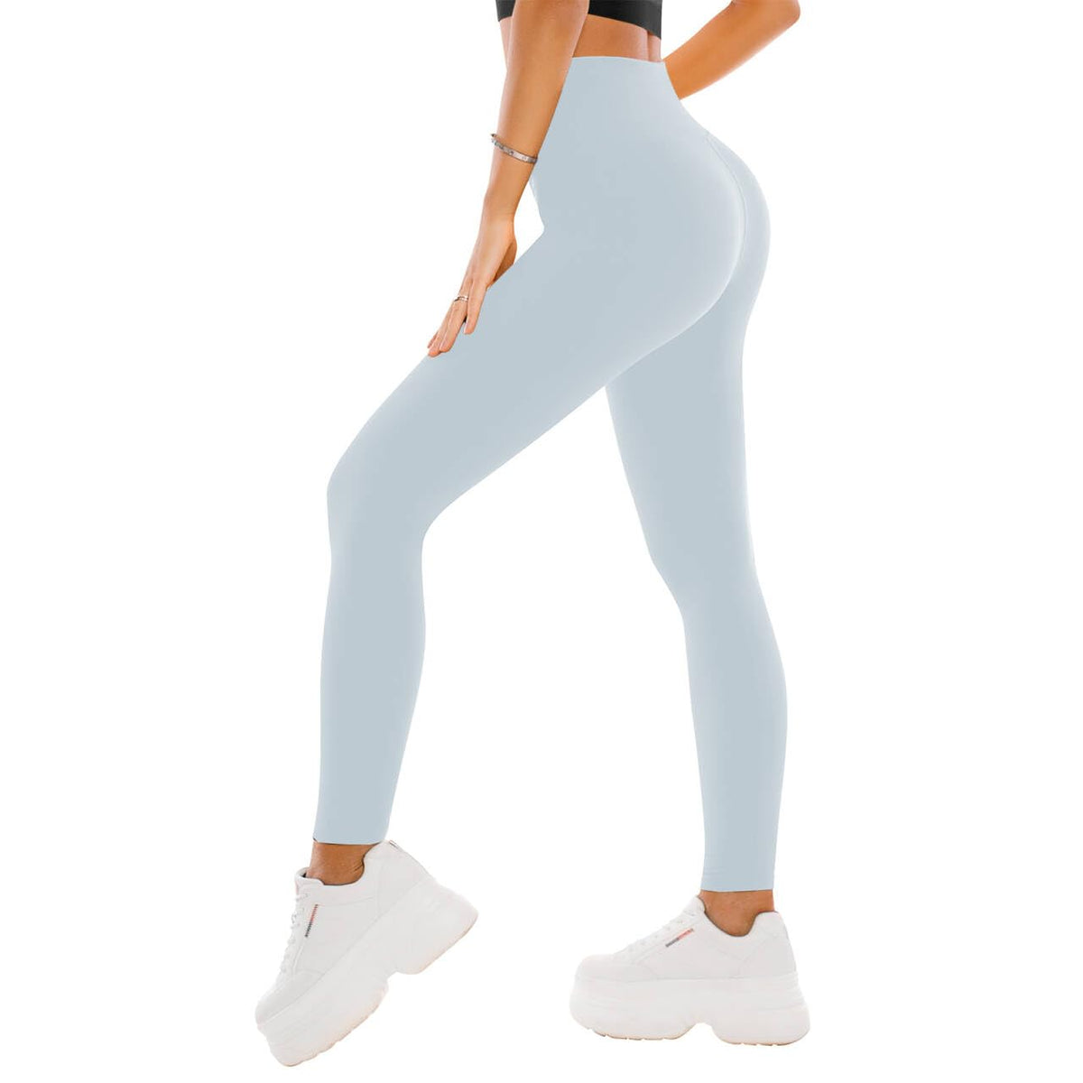 SINOPHANT Damen-Leggings mit hohem Bund – Buttery-Soft Yoga-Hosen in voller Länge/Capri für Training und Sport