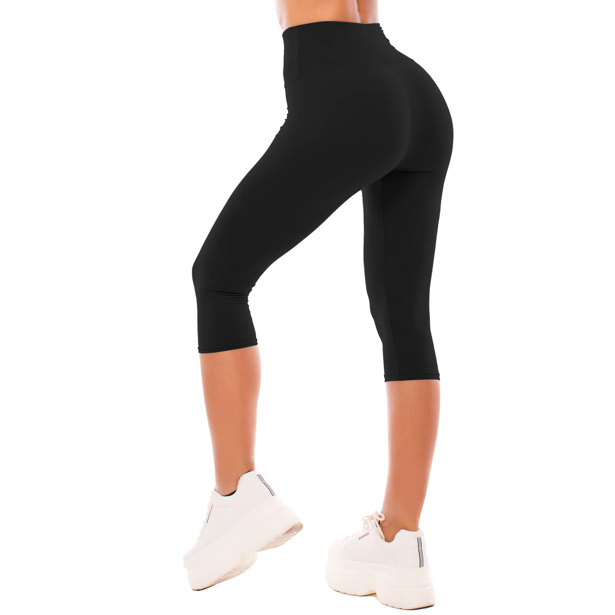 SINOPHANT Damen-Leggings mit hohem Bund – Buttery-Soft Yoga-Hosen in voller Länge/Capri für Training und Sport