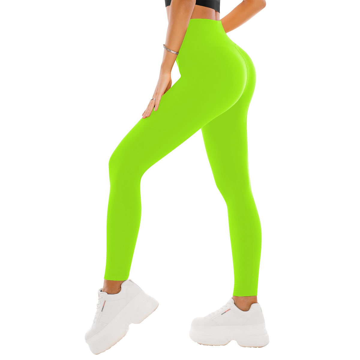 SINOPHANT Damen-Leggings mit hohem Bund – Buttery-Soft Yoga-Hosen in voller Länge/Capri für Training und Sport