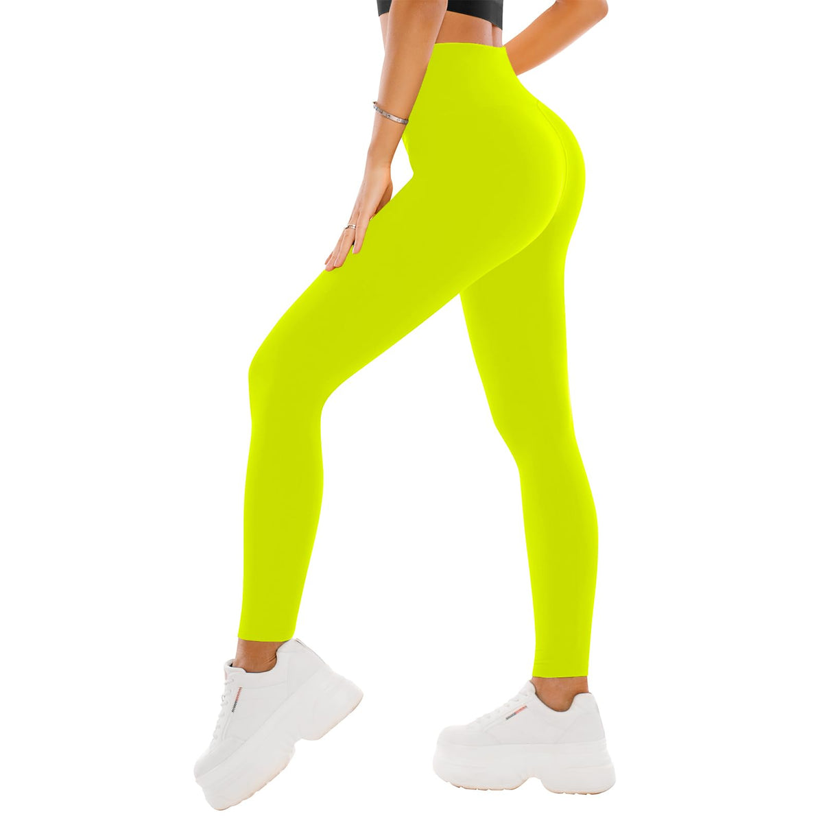 SINOPHANT Damen-Leggings mit hohem Bund – Buttery-Soft Yoga-Hosen in voller Länge/Capri für Training und Sport