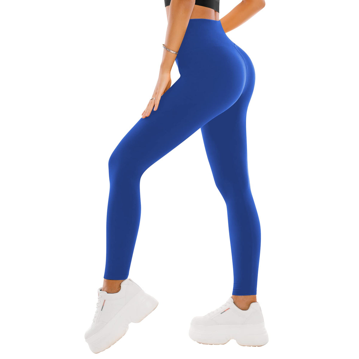 SINOPHANT Damen-Leggings mit hohem Bund – Buttery-Soft Yoga-Hosen in voller Länge/Capri für Training und Sport