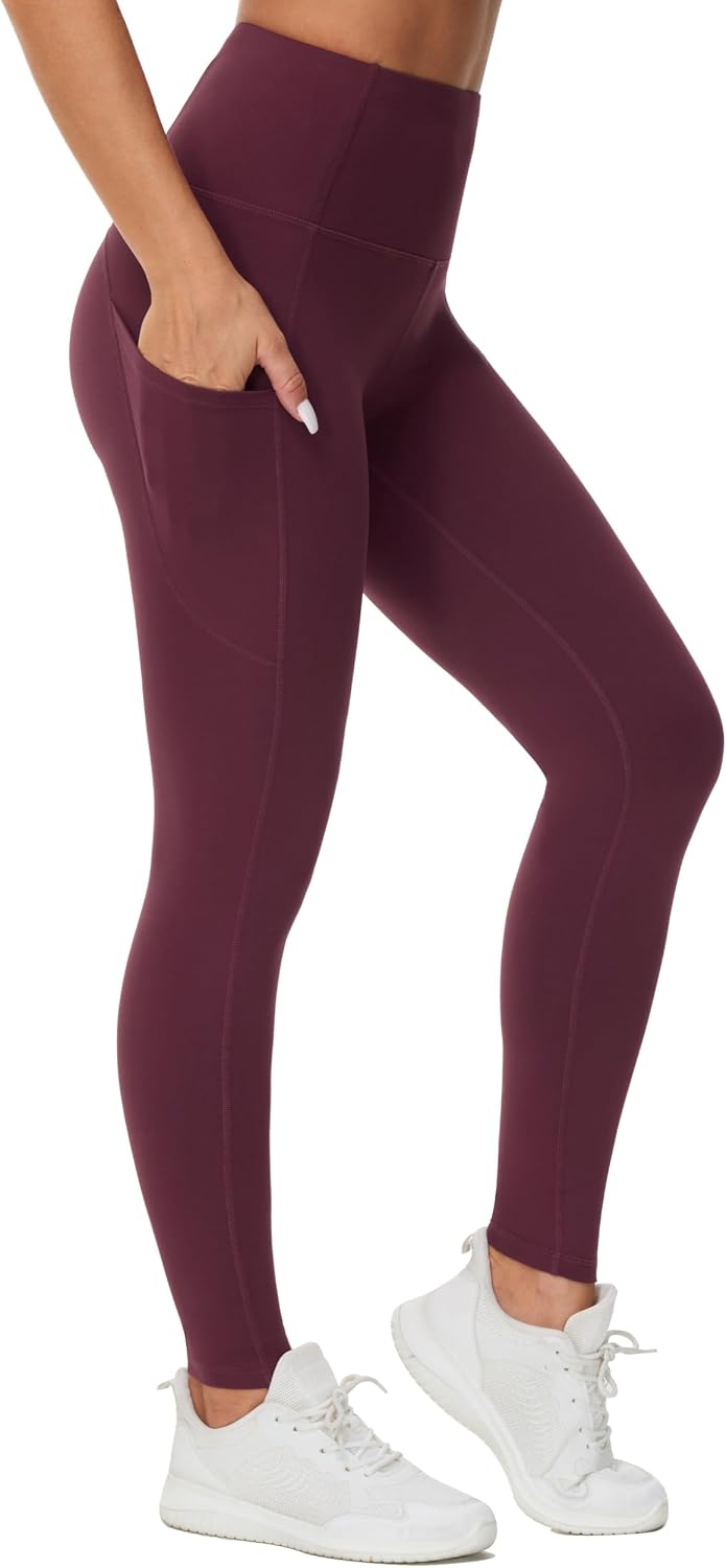 THE GYM PEOPLE Damen Yoga-Leggings mit hoher Taille und blickdichtem Stoff für das Training