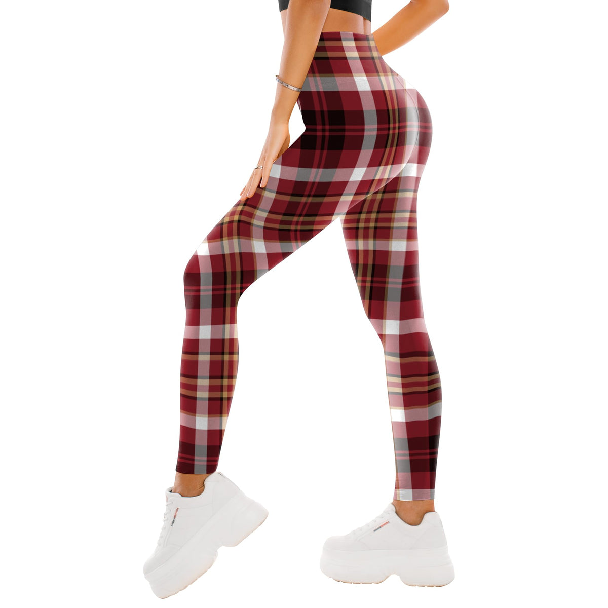 SINOPHANT Damen-Leggings mit hohem Bund – Buttery-Soft Yoga-Hosen in voller Länge/Capri für Training und Sport