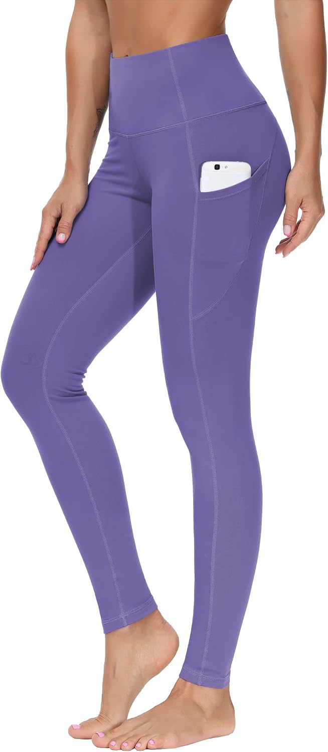 THE GYM PEOPLE Damen Yoga-Leggings mit hoher Taille und blickdichtem Stoff für das Training