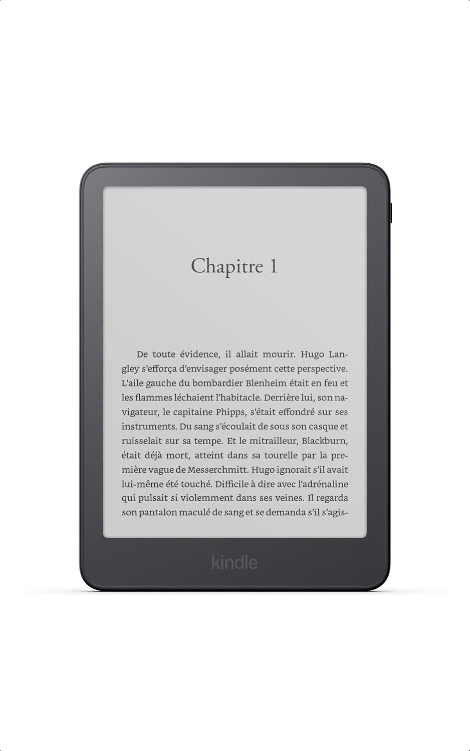 Amazon Kindle Paperwhite 16GB (newest model), Now thinner and lighter, 7" display, warm light, Graphite