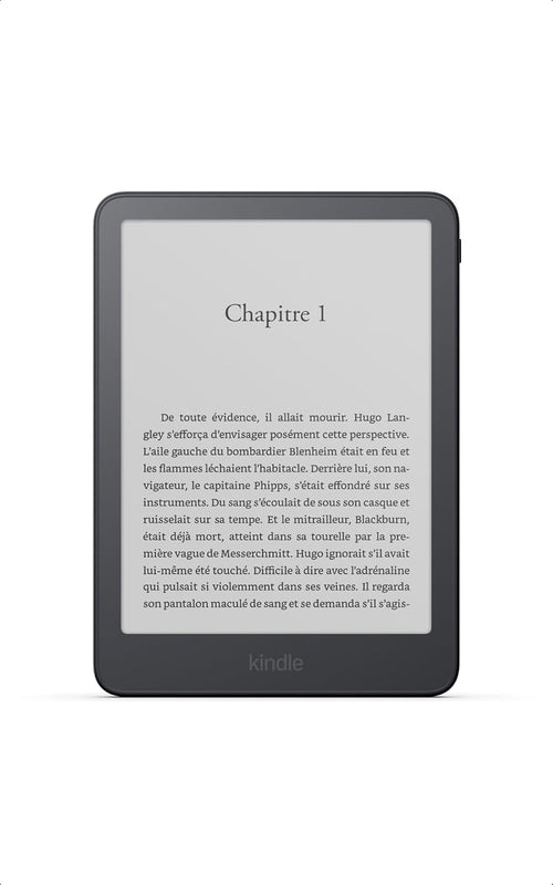 Amazon Kindle Paperwhite 16GB (newest model), Now thinner and lighter, 7" display, warm light, Graphite