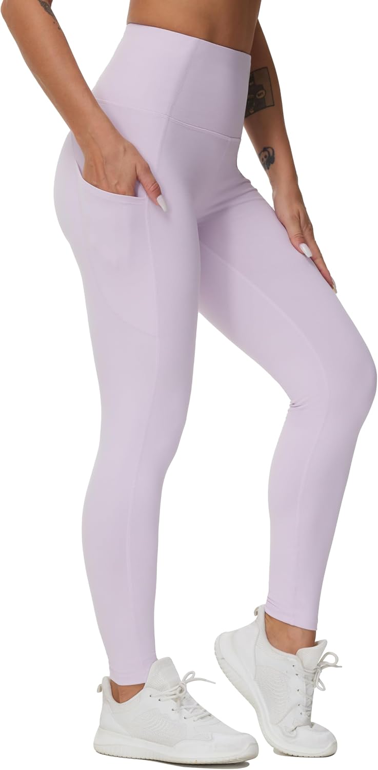 THE GYM PEOPLE Damen Yoga-Leggings mit hoher Taille und blickdichtem Stoff für das Training