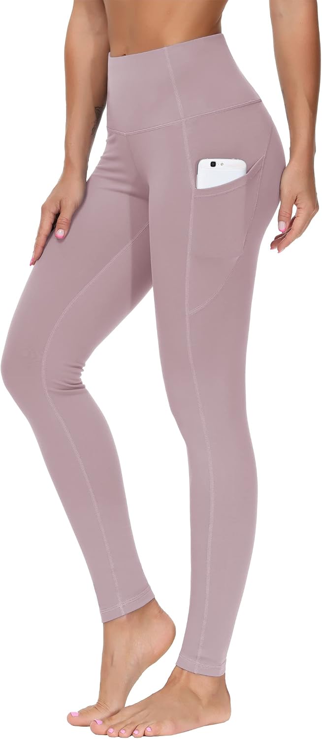 THE GYM PEOPLE Damen Yoga-Leggings mit hoher Taille und blickdichtem Stoff für das Training