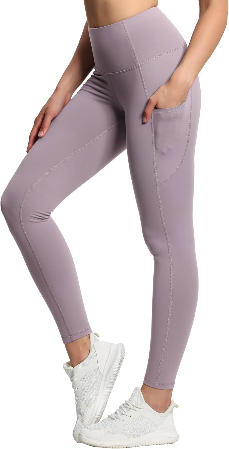 THE GYM PEOPLE Damen Yoga-Leggings mit hoher Taille und blickdichtem Stoff für das Training