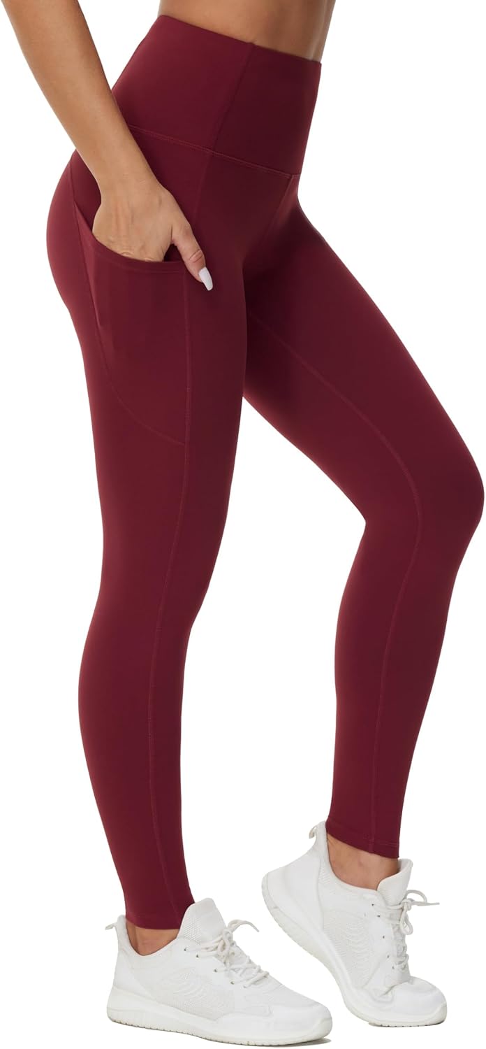 THE GYM PEOPLE Damen Yoga-Leggings mit hoher Taille und blickdichtem Stoff für das Training