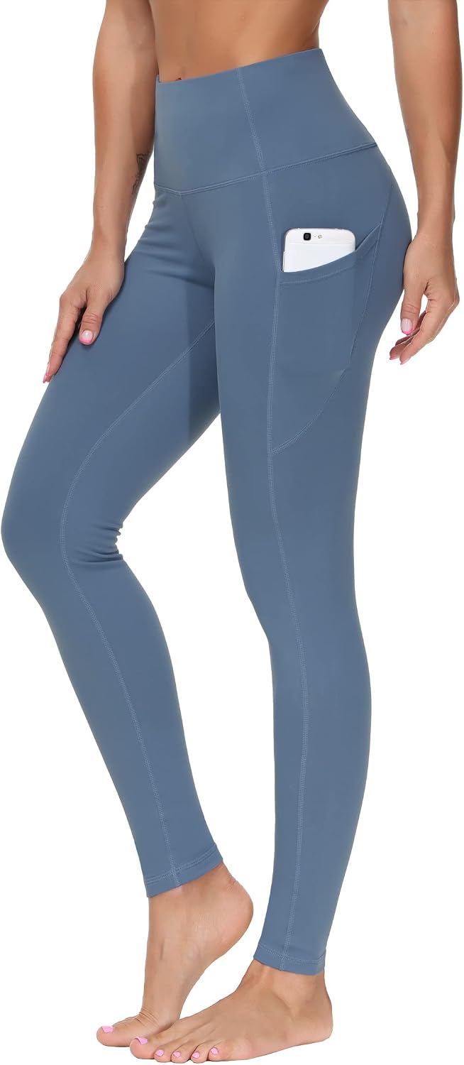 THE GYM PEOPLE Damen Yoga-Leggings mit hoher Taille und blickdichtem Stoff für das Training