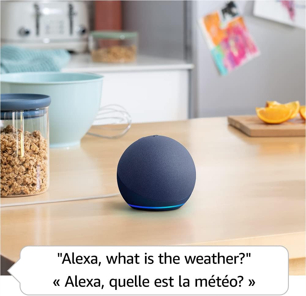 Amazon Echo Dot (newest model), Vibrant sounding Alexa speaker, Great for bedrooms, dining rooms and offices, Designed for Alexa+, Charcoal