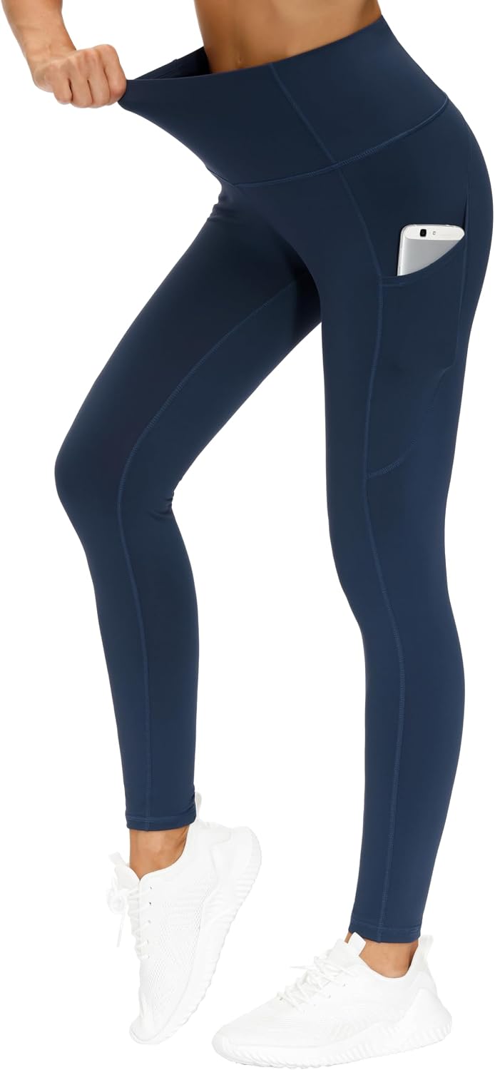 THE GYM PEOPLE Women's Thick High Waist Yoga Pants Workout Leggings