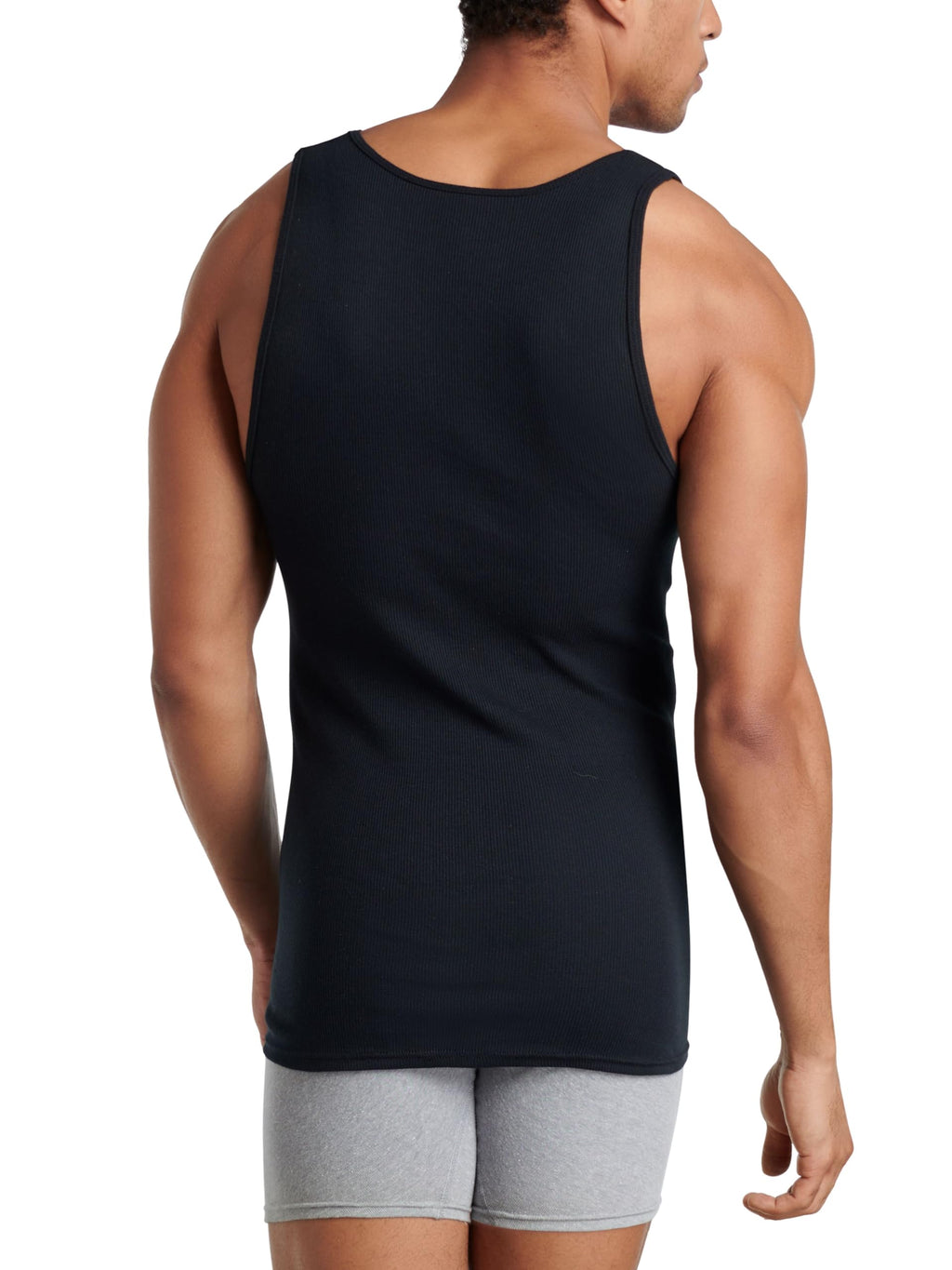 Fruit of the Loom Men's Sleeveless Tag Free Moisture Wicking Tank A-Shirt