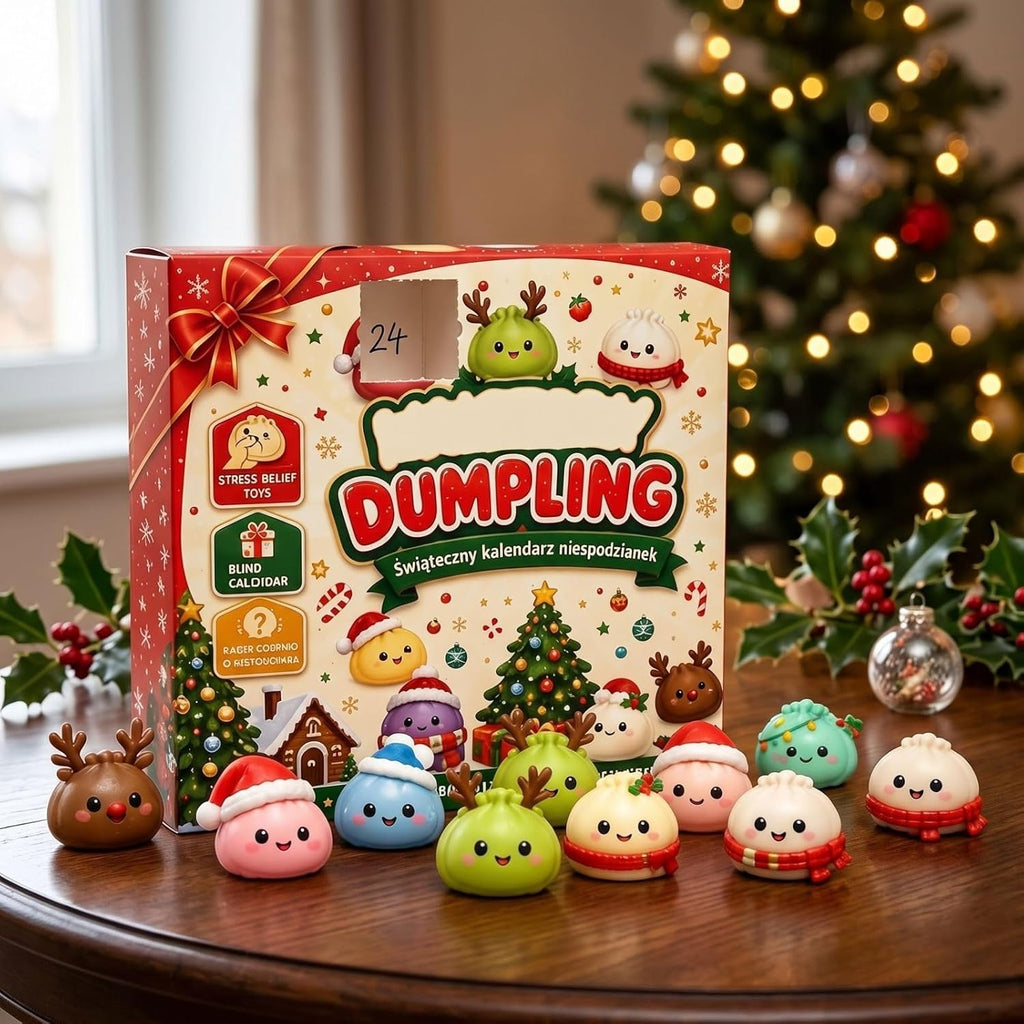 Decorative Advent Calendars,2026 Christmas Advent Calendar Countdown Calendar,24 Day Countdown for Adults, Mini Ornaments with Cute Holiday Designs for Christmas Countdown,Stocking Stuffers and Gifts, Relieve Stress(A)