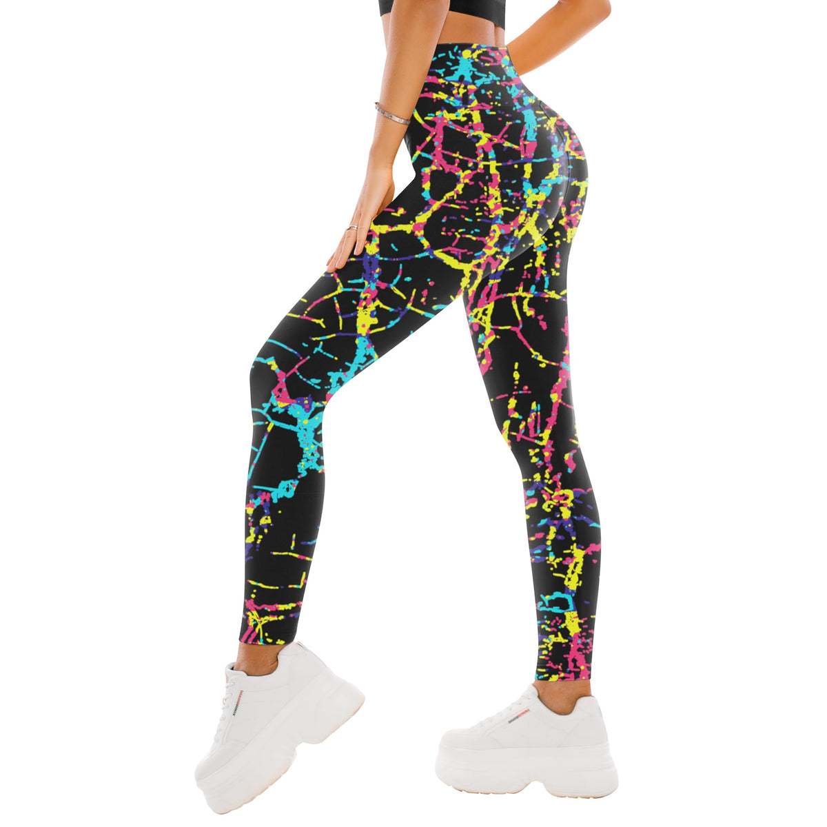 SINOPHANT Damen-Leggings mit hohem Bund – Buttery-Soft Yoga-Hosen in voller Länge/Capri für Training und Sport