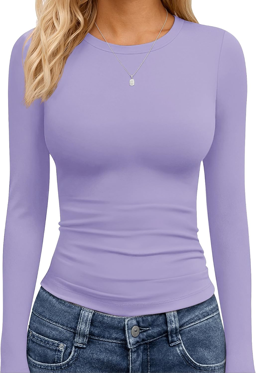 TNNZEET Langarmshirts für Damen Herbstmode Workout Crop Top Y2K 2026