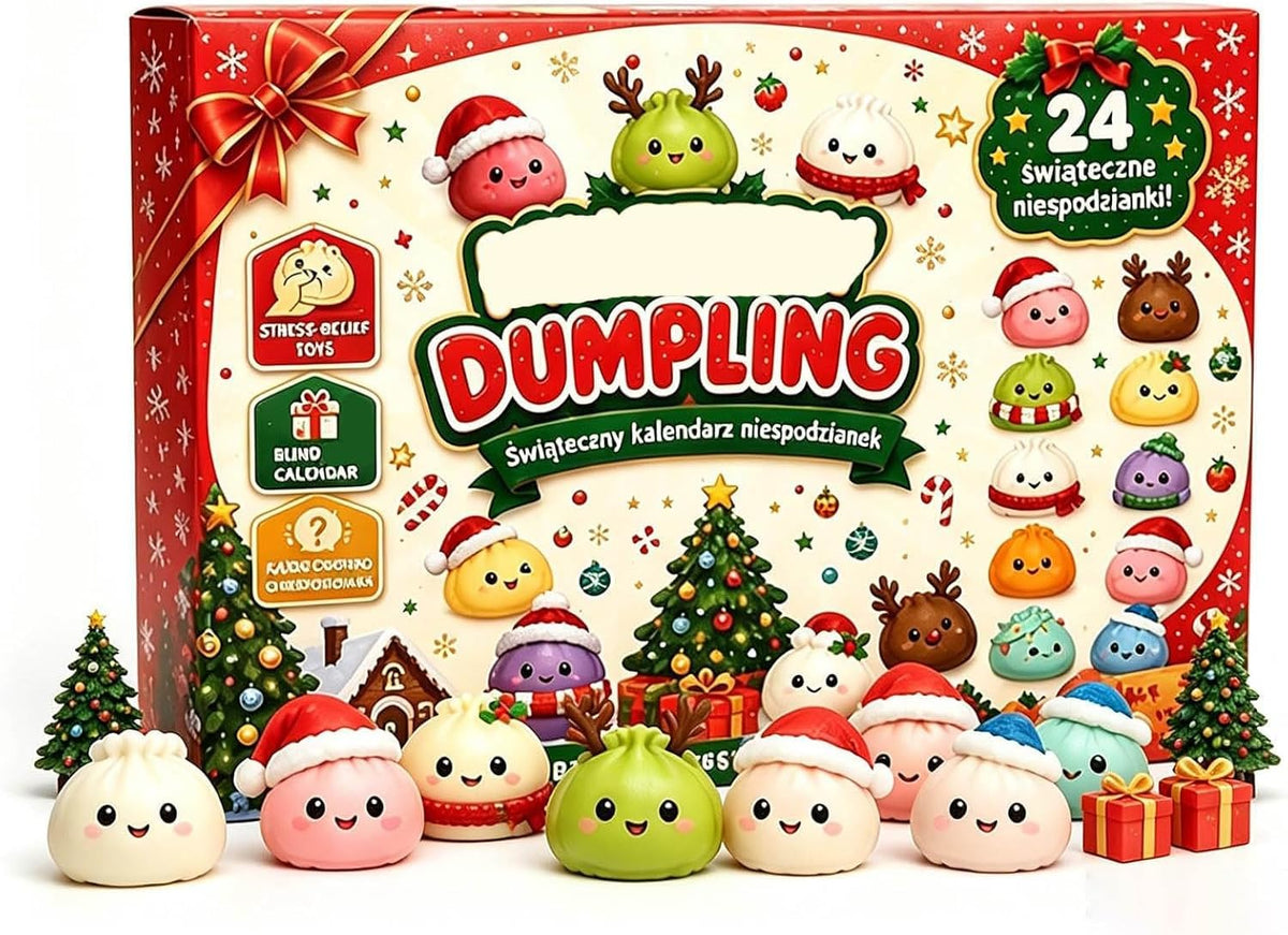Decorative Advent Calendars,2026 Christmas Advent Calendar Countdown Calendar,24 Day Countdown for Adults, Mini Ornaments with Cute Holiday Designs for Christmas Countdown,Stocking Stuffers and Gifts, Relieve Stress(A)
