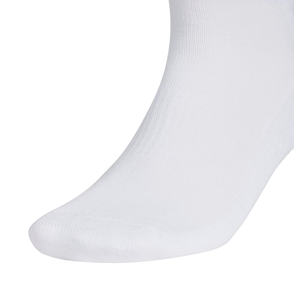 adidas Mens Athletic Crew Socks 6 Pairs Casual - White