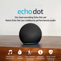 Amazon Echo Dot (newest model), Vibrant sounding Alexa speaker, Great for bedrooms, dining rooms and offices, Designed for Alexa+, Charcoal