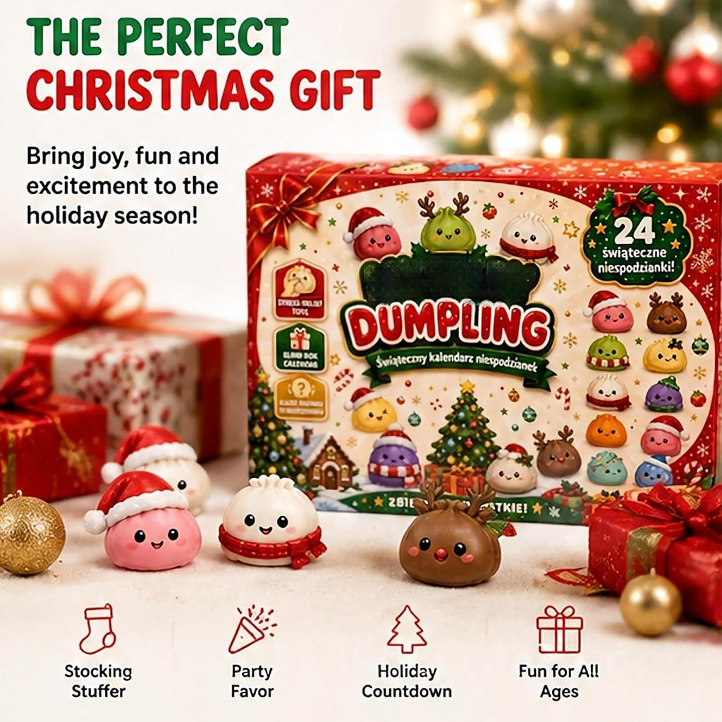 Decorative Advent Calendars,2026 Christmas Advent Calendar Countdown Calendar,24 Day Countdown for Adults, Mini Ornaments with Cute Holiday Designs for Christmas Countdown,Stocking Stuffers and Gifts, Relieve Stress(A)