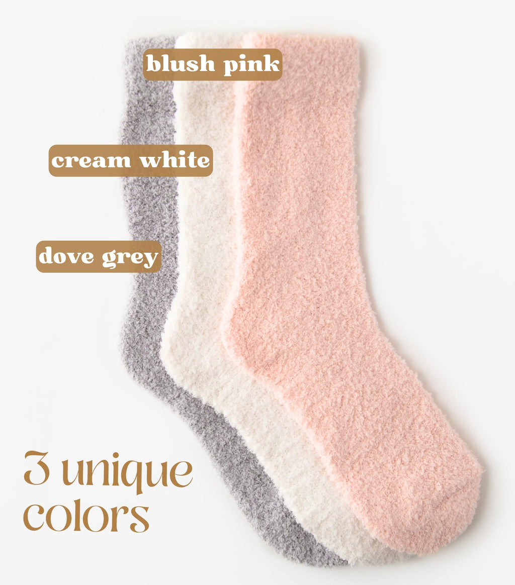 Unboxme Gifts Warm & Cozy Ultra-Luxe Cloud Fuzzy Socks, Gifts for Women