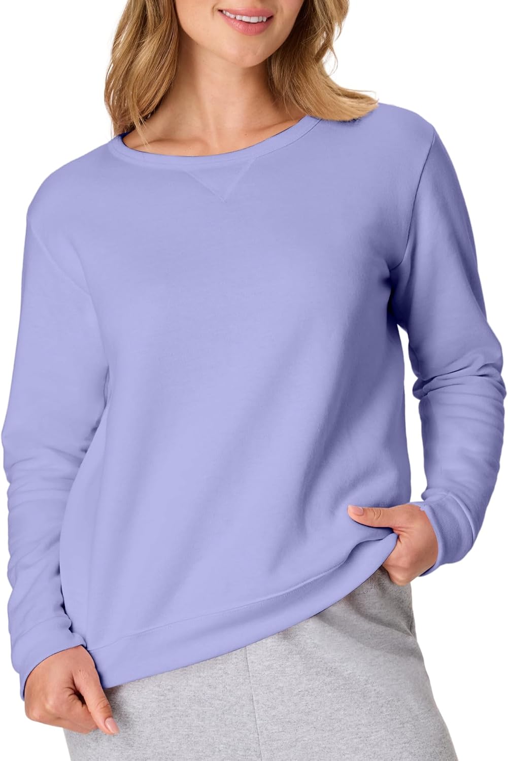 Hanes Women's EcoSmart Fleece Sweatshirt for Women, Soft Midweight - Full-Zip Hoodie, Sweatshirt, or 1/4 Zip