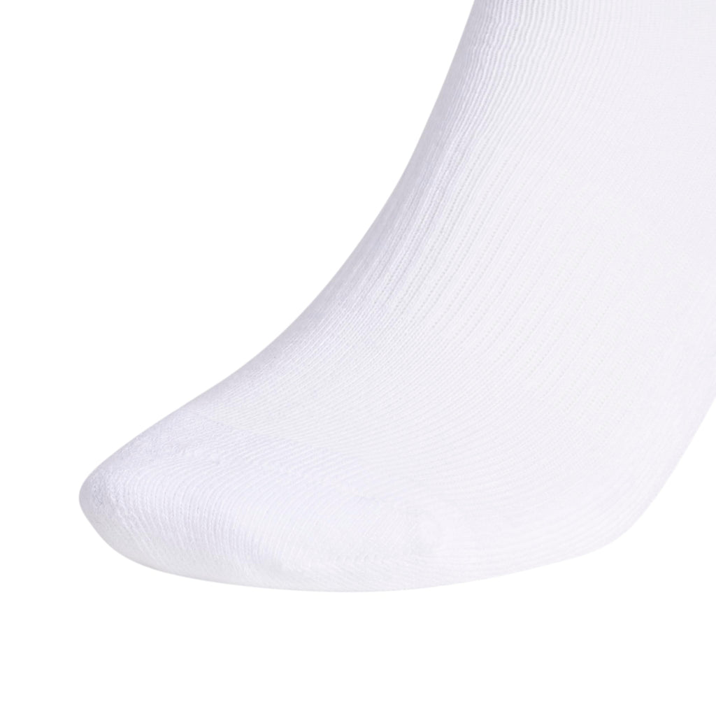 adidas Mens Athletic Crew Socks 6 Pairs Casual - White