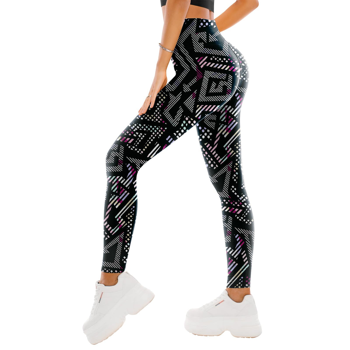 SINOPHANT Damen-Leggings mit hohem Bund – Buttery-Soft Yoga-Hosen in voller Länge/Capri für Training und Sport