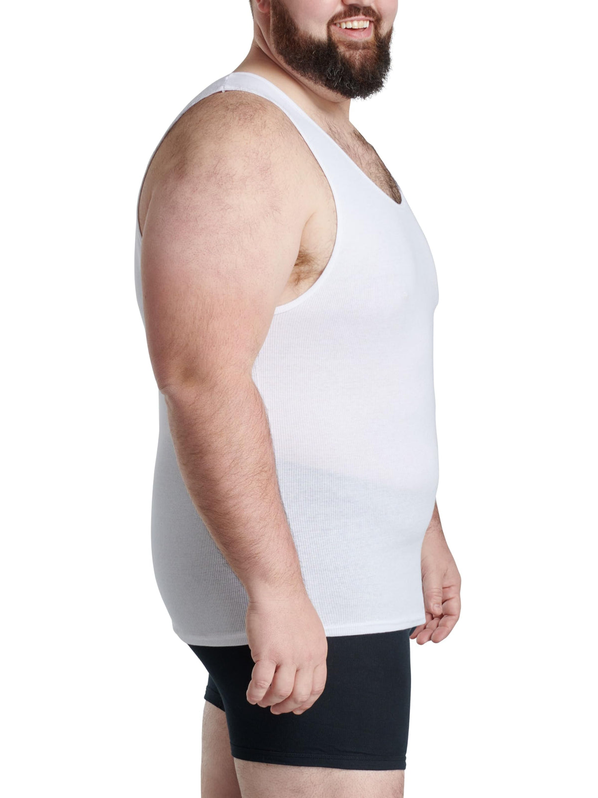 Fruit of the Loom Men's Sleeveless Tag Free Moisture Wicking Tank A-Shirt