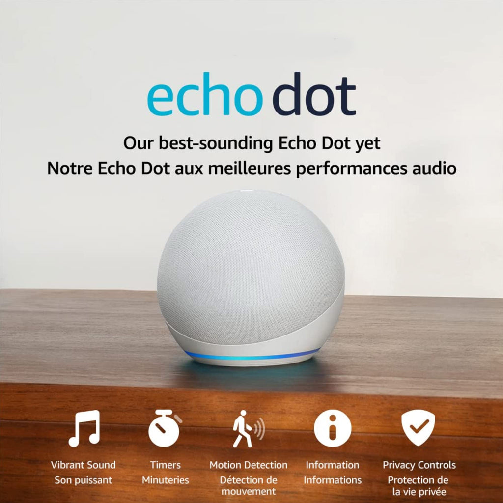 Amazon Echo Dot (newest model), Vibrant sounding Alexa speaker, Great for bedrooms, dining rooms and offices, Designed for Alexa+, Charcoal