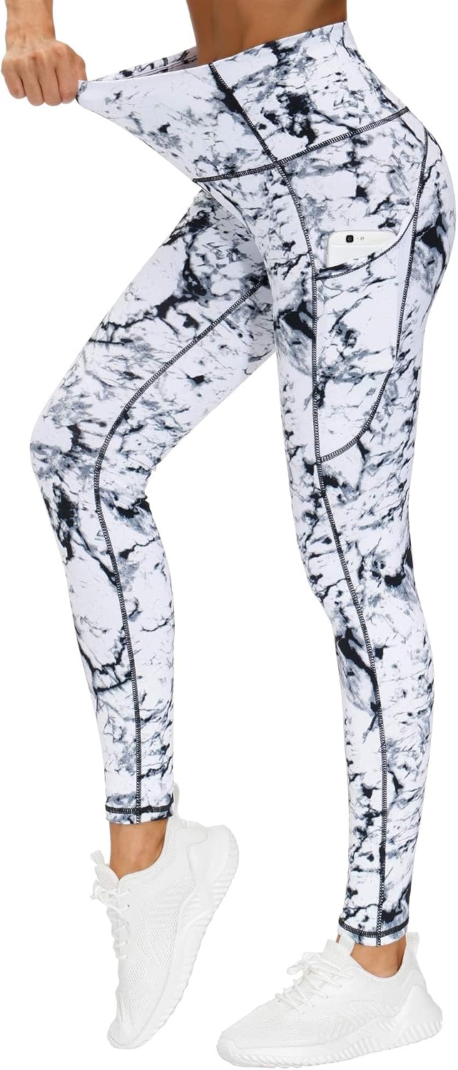 THE GYM PEOPLE Women's Thick High Waist Yoga Pants Workout Leggings