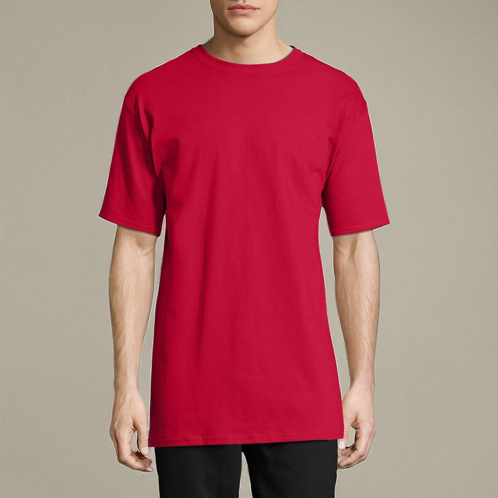 Hanes Men's Beefy-T Cotton Crewneck T-Shirt, 2-Pack, Big & Tall Sizes