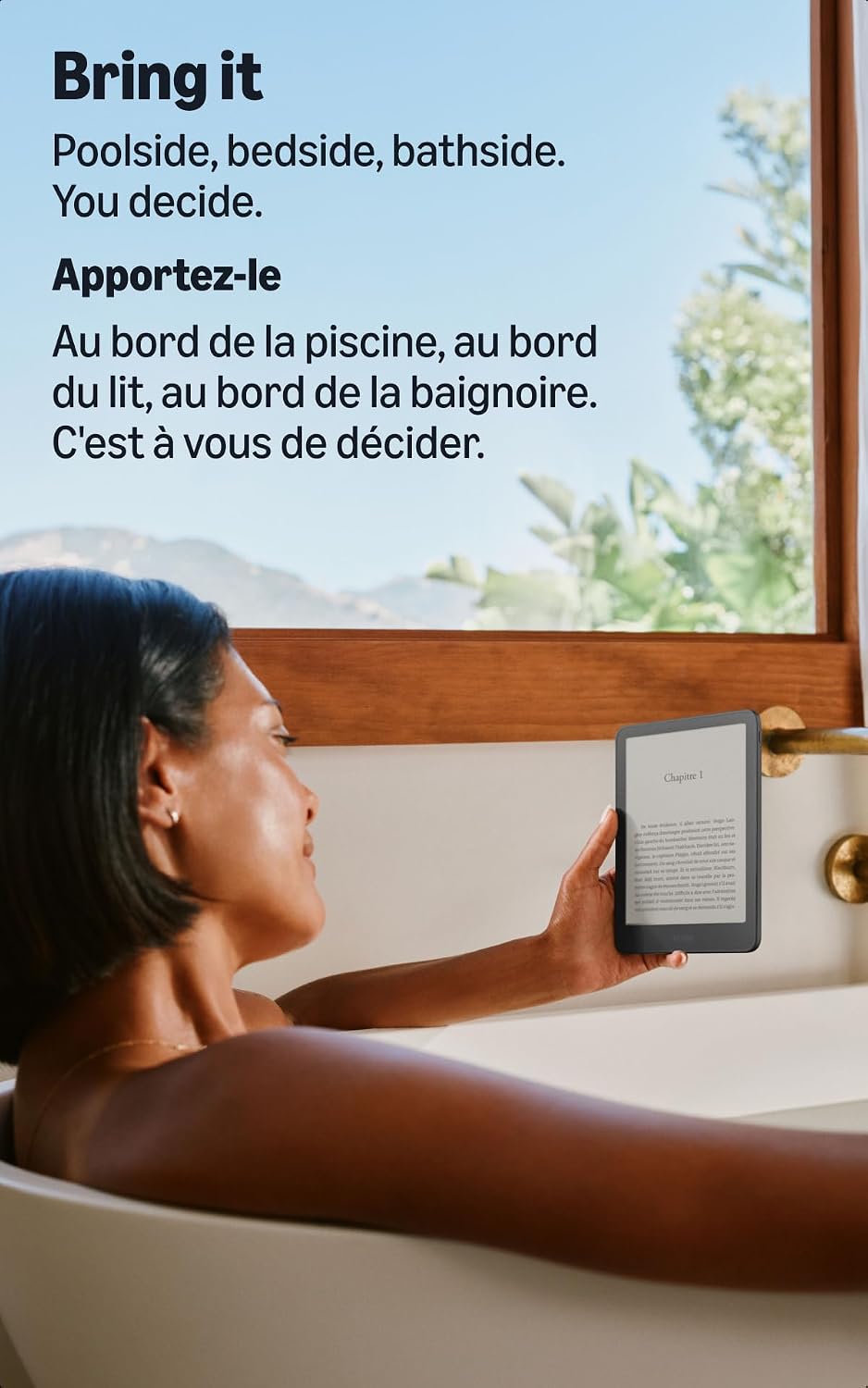 Amazon Kindle Paperwhite 16GB (newest model), Now thinner and lighter, 7" display, warm light, Graphite