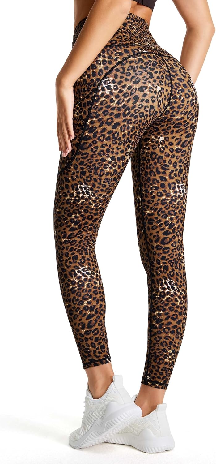 THE GYM PEOPLE Damen Yoga-Leggings mit hoher Taille und blickdichtem Stoff für das Training