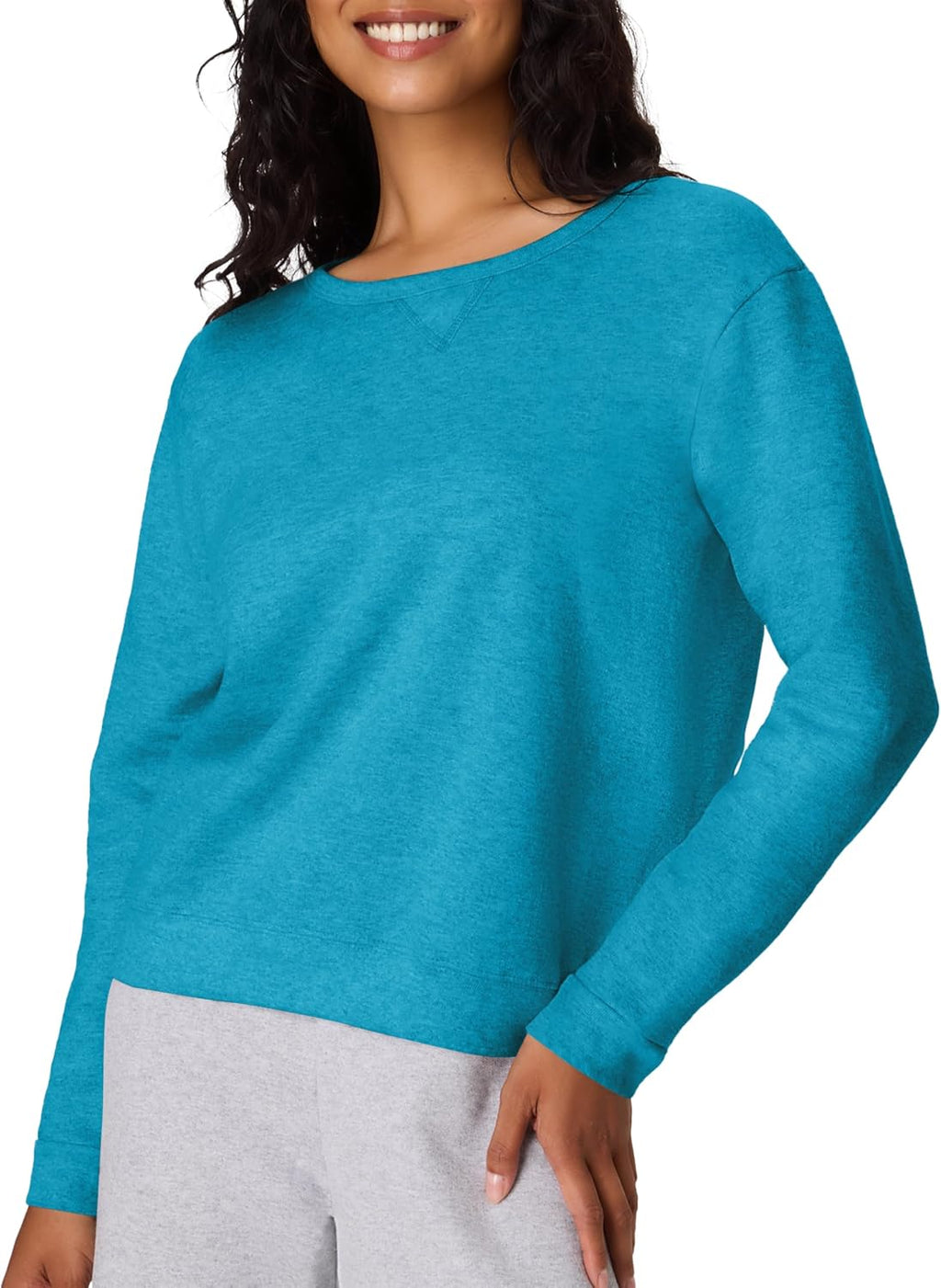 Hanes Women's EcoSmart Fleece Sweatshirt for Women, Soft Midweight - Full-Zip Hoodie, Sweatshirt, or 1/4 Zip