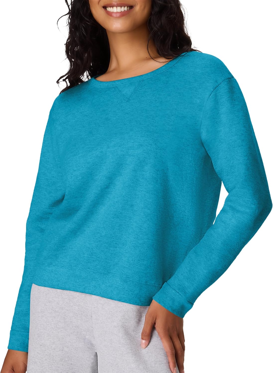 Hanes Women's EcoSmart Fleece Sweatshirt for Women, Soft Midweight - Full-Zip Hoodie, Sweatshirt, or 1/4 Zip