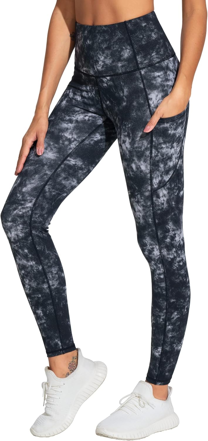 THE GYM PEOPLE Damen Yoga-Leggings mit hoher Taille und blickdichtem Stoff für das Training