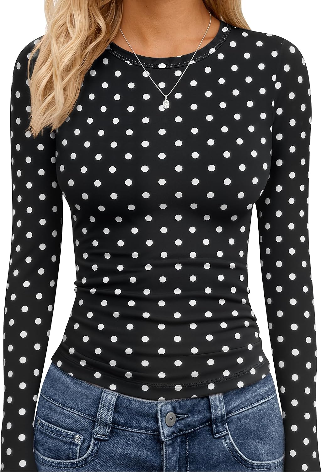 TNNZEET Langarmshirts für Damen Herbstmode Workout Crop Top Y2K 2026