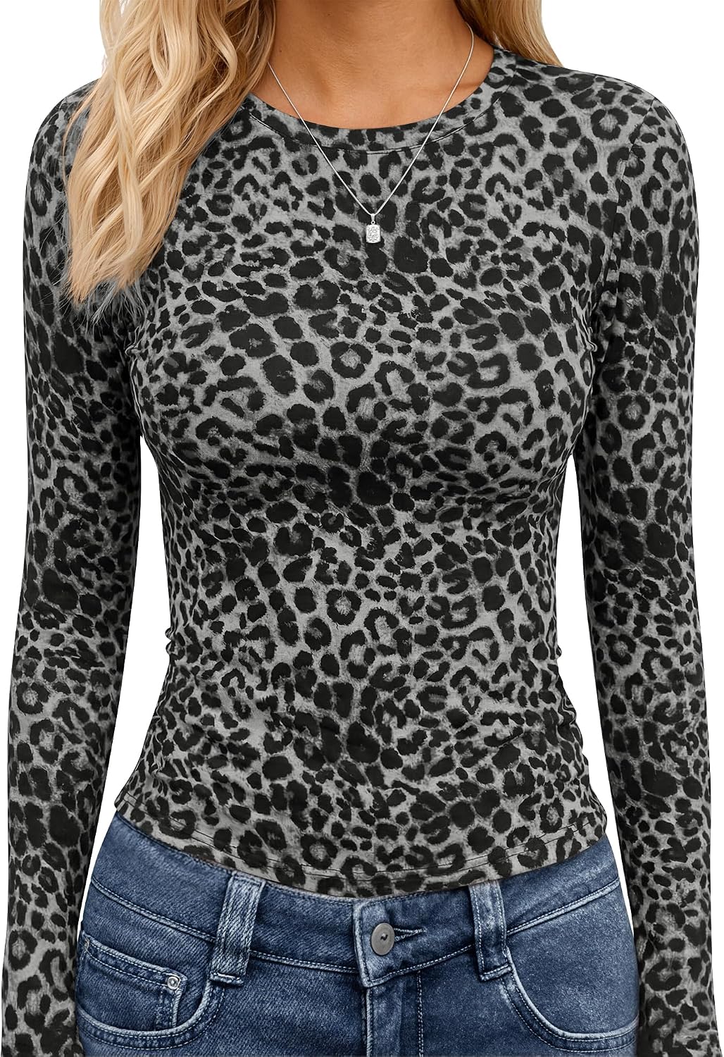 TNNZEET Haut à manches longues pour femme, mode automne, haut court de sport, style Y2K 2026