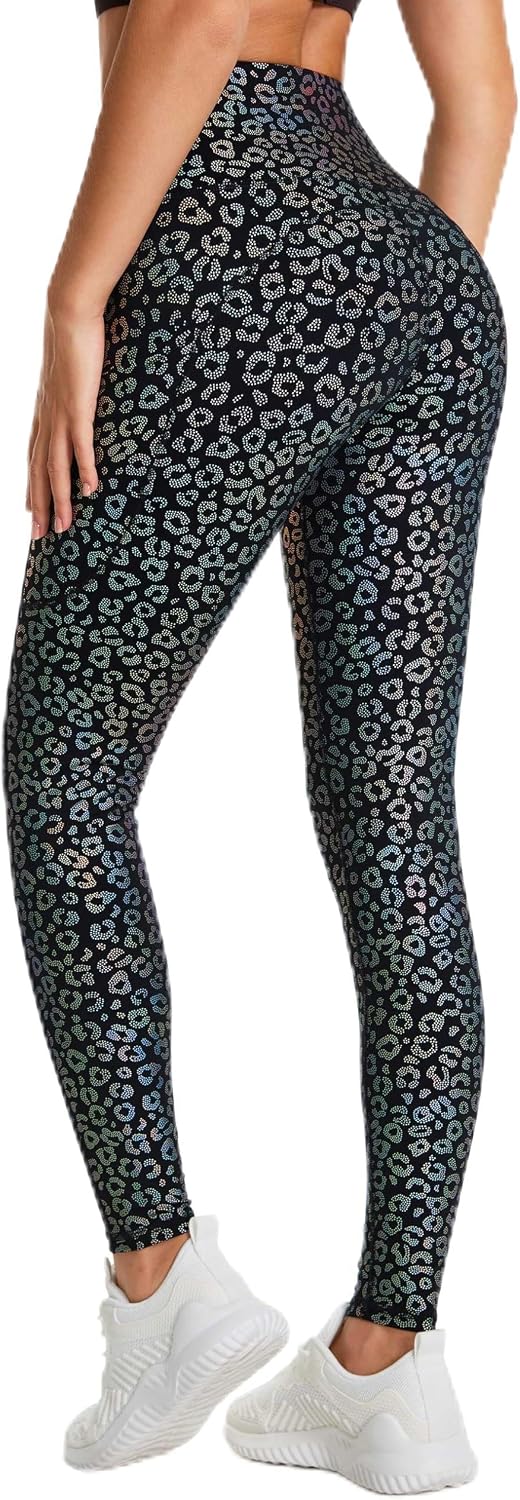 THE GYM PEOPLE Damen Yoga-Leggings mit hoher Taille und blickdichtem Stoff für das Training