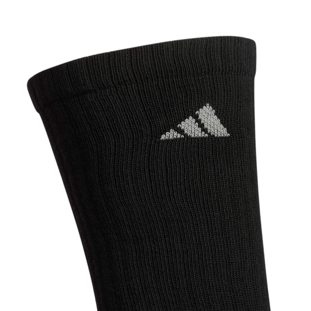 adidas Mens Athletic Crew Socks 6 Pairs Casual - White