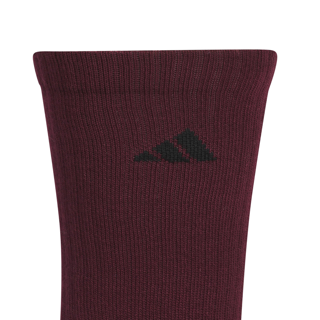 adidas Mens Athletic Crew Socks 6 Pairs Casual - White