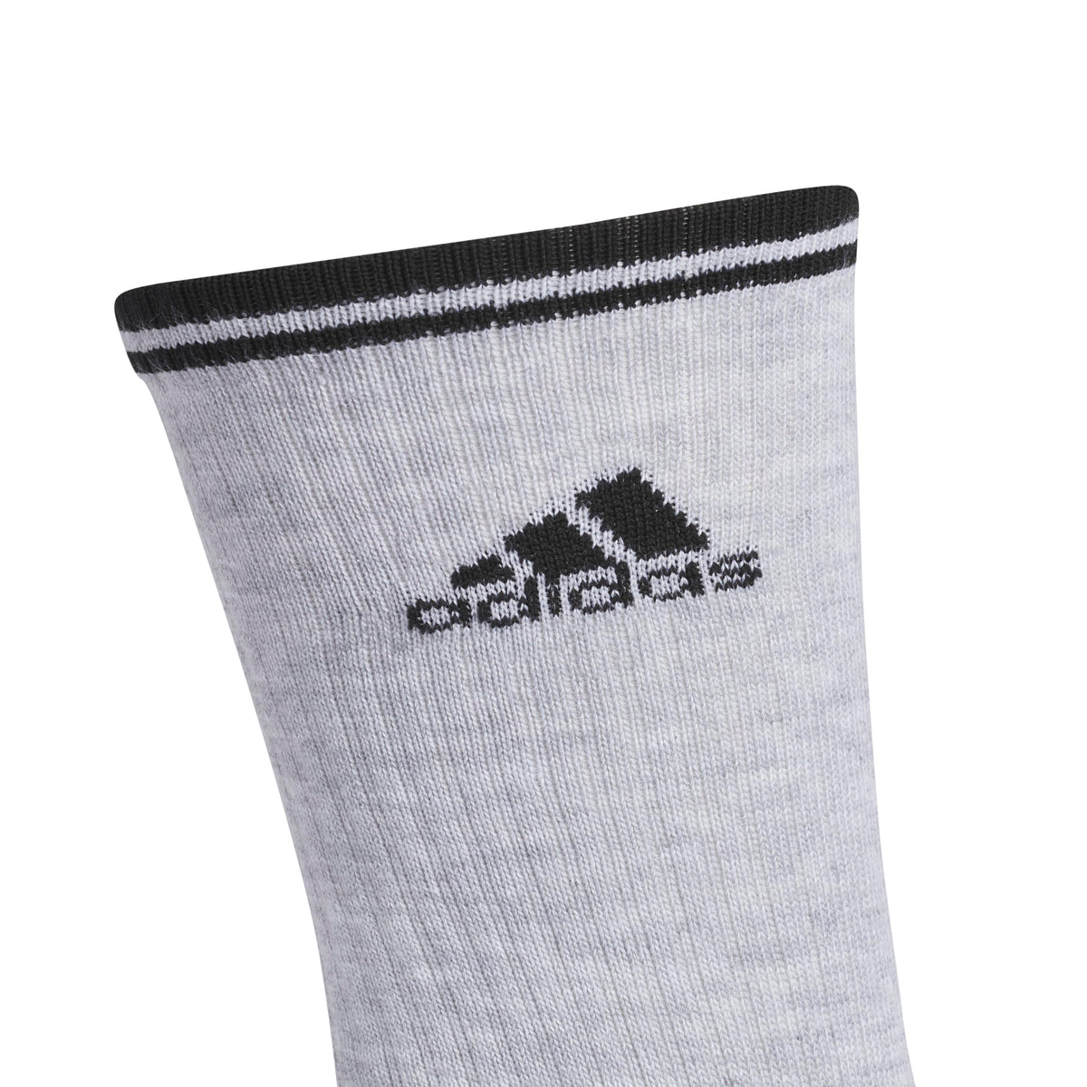 adidas Mens Athletic Crew Socks 6 Pairs Casual - White