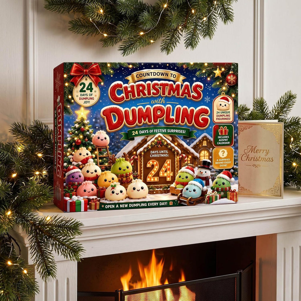 Decorative Advent Calendars,2026 Christmas Advent Calendar Countdown Calendar,24 Day Countdown for Adults, Mini Ornaments with Cute Holiday Designs for Christmas Countdown,Stocking Stuffers and Gifts, Relieve Stress(A)