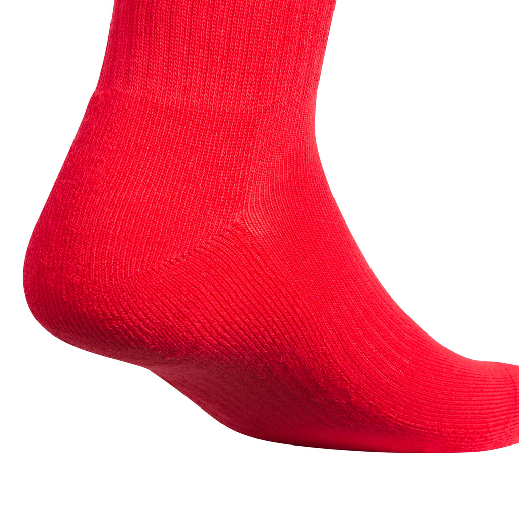 adidas Mens Athletic Crew Socks 6 Pairs Casual - White
