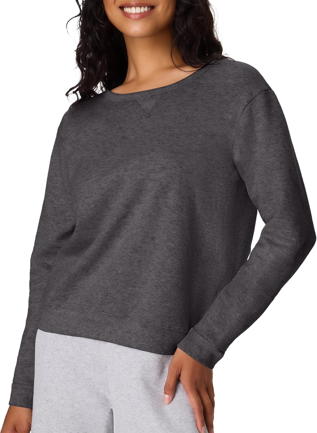 Hanes Women's EcoSmart Fleece Sweatshirt for Women, Soft Midweight - Full-Zip Hoodie, Sweatshirt, or 1/4 Zip