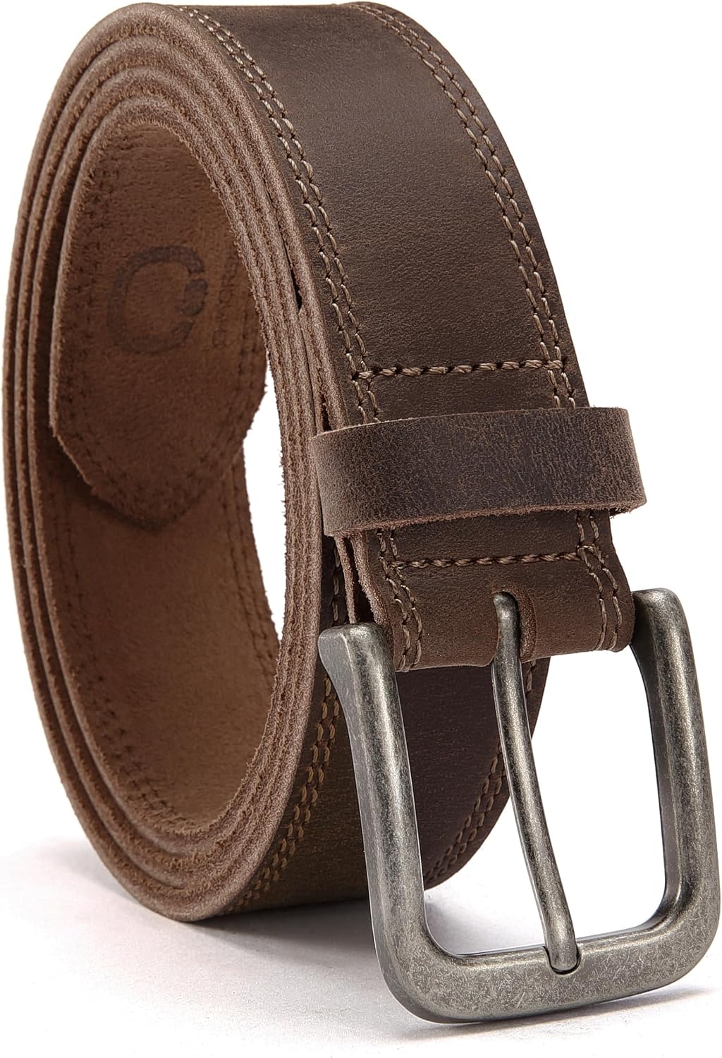 Ceinture en cuir pour homme CHAOREN 35 mm pour jeans - Robuste au travail, élégante au quotidien