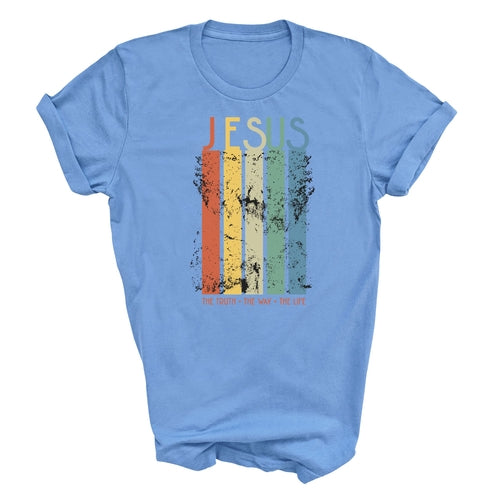 T-shirt graphique pour homme La vérité, le chemin, la vie
