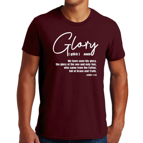 Herren-Grafik-T-Shirt Glory – Christliche Inspiration